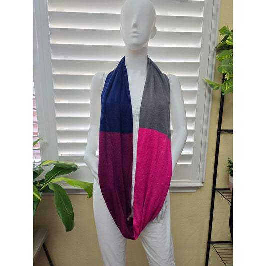 Multicolor Knit Cozy Cottage Potter Y2K 90s Scarf OSFM