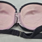 Xhilaration Gray Pink Cutout Padded Bra Bikini Bralette Swim Top S Small