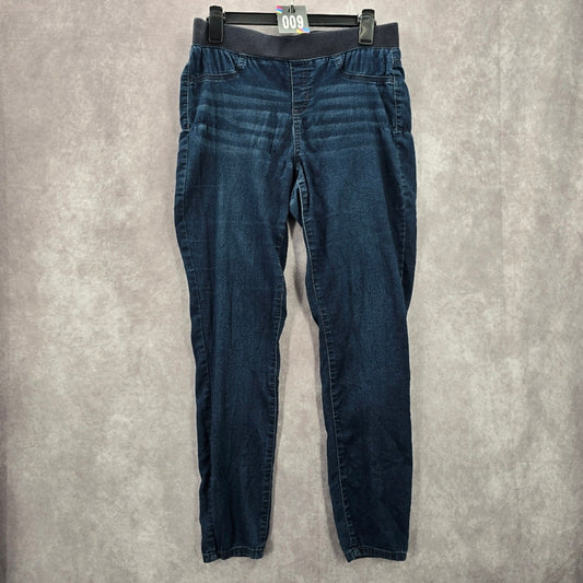 009. No Boundaries Blue Skinny Jeggings Pullon Denim Pants Large 11/13