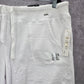 Dodo White Active Sports Jogging Cotton Pullon Pants Shorts Plus 3XL