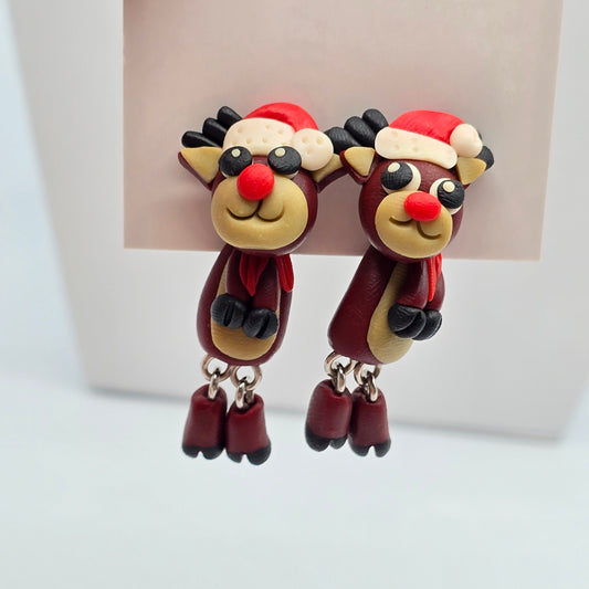 Reindeer Hook Earrings Fashion Jewelry E66