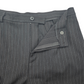 Rafaella Black Pin Stripe Formal Business Work Interview Straight Leg Pants 12P
