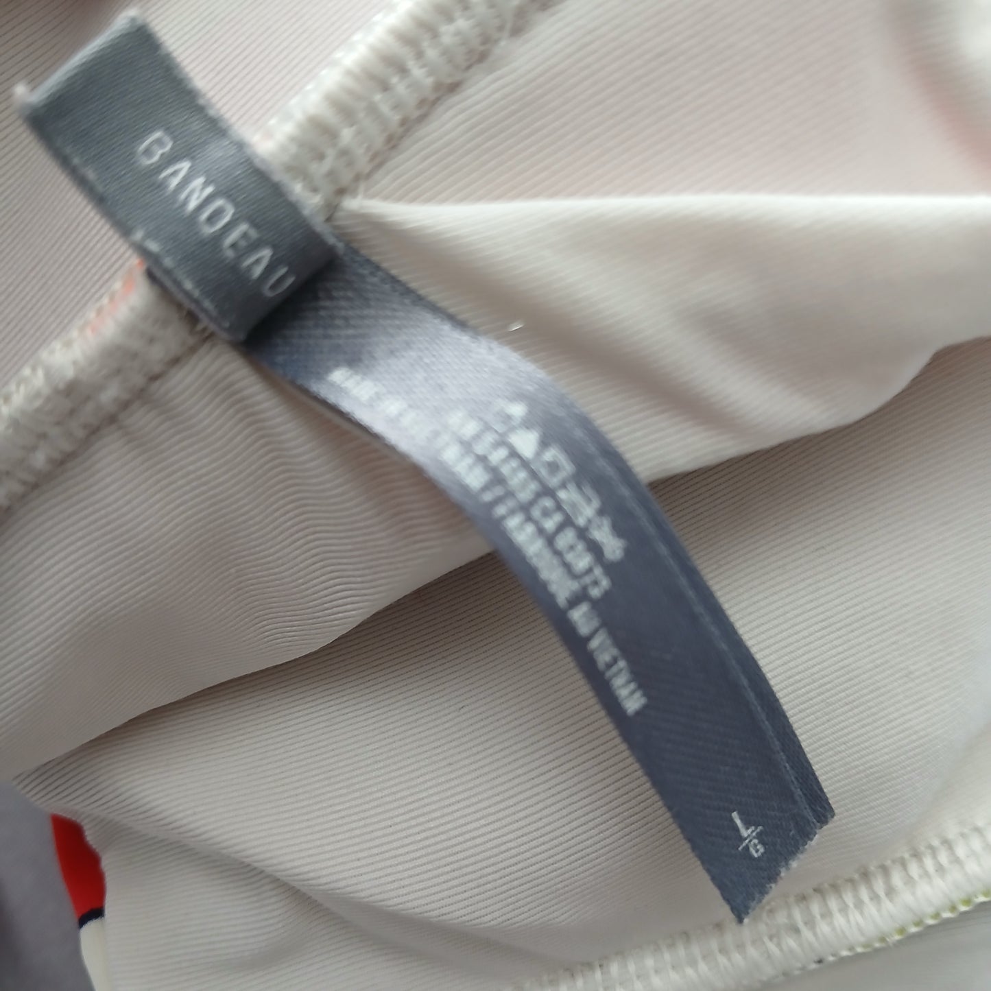 Colorful Y2K Swim Resort Beach Vacation Grunge Tropical Goth Bikini Top Large