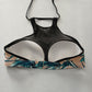 Tropical Black Y2K Swim Resort Beach PINK Victoria's Secret Bikini Top Large