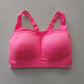 Pink Y2K VTG Sports Bra Activewear Duo Dry Champion Workout Top Large 34DD