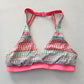 Pink Boho Y2K VTG Swimwear Tropical Resort Beach Fairy Vacation Bikini Top Large