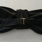 Black Y2K VTG Bandeau Swimwear Tropical Goth Beach Vacation Bikini Top Large