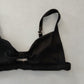 Black Boho Y2K VTG Swimwear Tropical Resort Beach Vacation Bikini Top Large