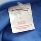 Blue Boho Y2K VTG Swimwear Tropical Resort Beach Vacation Bikini Top Large