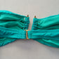 Green Y2K VTG Bandeau Swimwear Tropical Baddie Beach Vacation Bikini Top Large