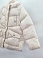 Zara Kids White Puffer Hooded Zipper Cozy Winter Chic Ski Resort Girls Jacket 5