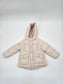 Zara Kids White Puffer Hooded Zipper Cozy Winter Chic Ski Resort Girls Jacket 5