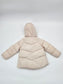 Zara Kids White Puffer Hooded Zipper Cozy Winter Chic Ski Resort Girls Jacket 5