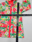 Cat & Jack Floral Girls Toddler Zip Up Colorful Hood Cute Artsy Cozy Raincoat 5T