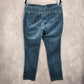 Nygard Blue Pullon Stretch Skinny Taper Denim Jeans Bottoms Pants Large 14 16