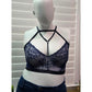 Torrid Purple Lace Floral Fairy Sheer Straps Bralette Plus Size 2X