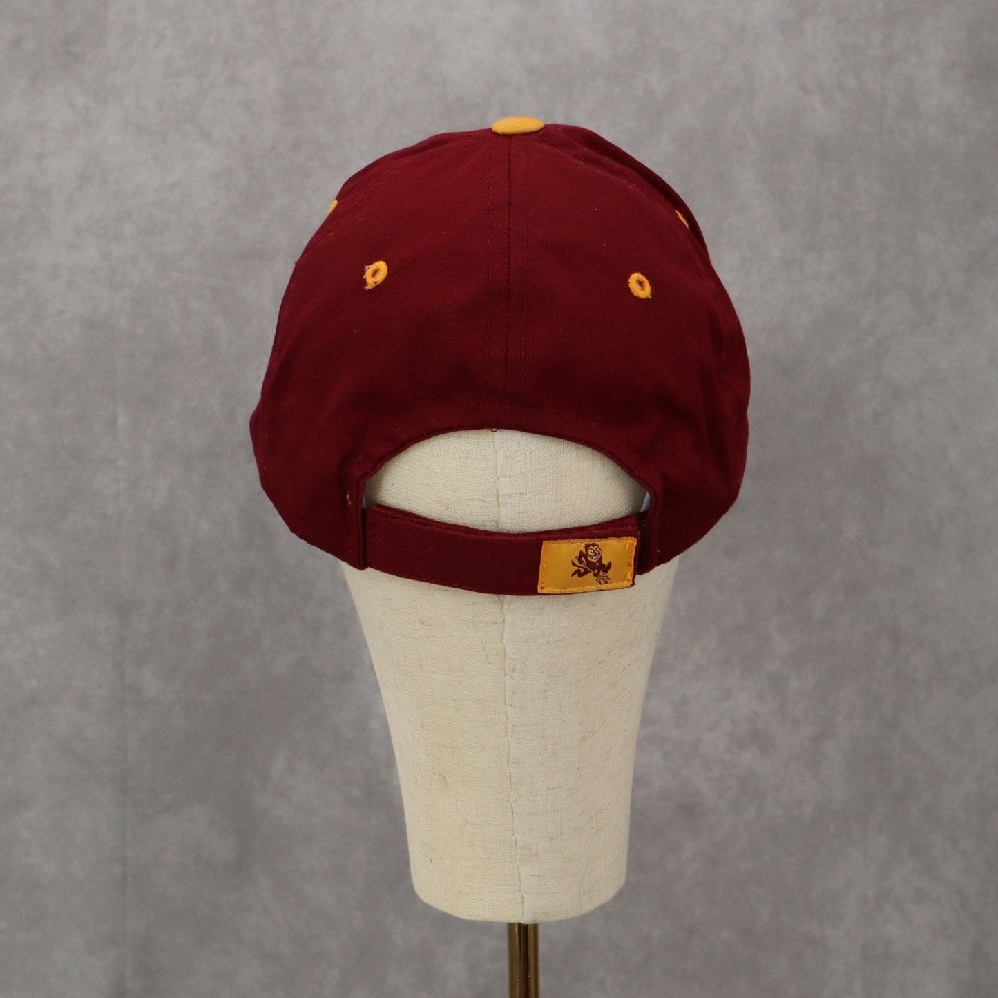 Captivating Headgear Arizona State Red Sun Devils Cloth Strap Baseball Cap Hat