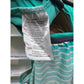 Green Striped Sports Bra Tank Top Medium