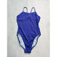 Nike Purple One Piece Swimsuit Beach Vacation Resort Whimsy Boho Medium 8