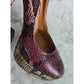Cosmopolitan Animal Print Platform High Heel Shoes 7M