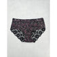 Multicolor Black Lace Whimsygoth Romantic Boudoir Bridal Panty Plus Size 2X