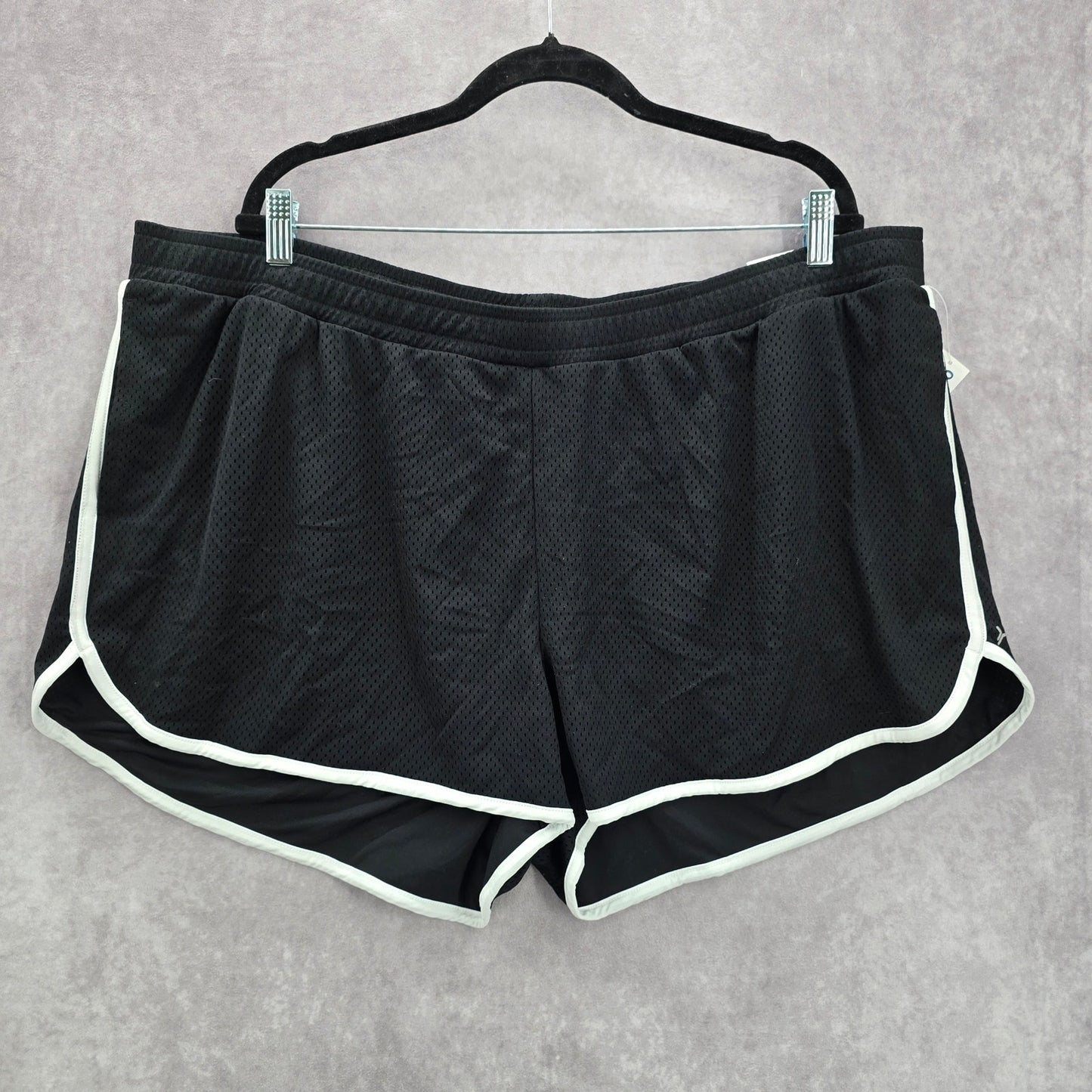 Old Navy Black Active Mid Rise Active Sports Pants Shorts Plus XXL