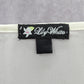 Lily White Sheer Black Lace Short Sleeve High Low Cottage Y2K Blouse Top Medium