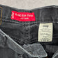 027. Levi's Classic Slim Stretch Tapered Leg Black Denim Pants 513 Jeans 8M