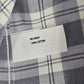 Gap Slim Fit Gray Plaid Long Sleeve Casual Work Mens Button Down Dress Shirt XL