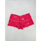 Red Lace Hipster Floral Style Joyspun Panties XL 16/18