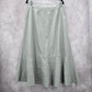 Metro Style Gray Midi Flare Western Boho Indie Y2k Skirt Plus 14