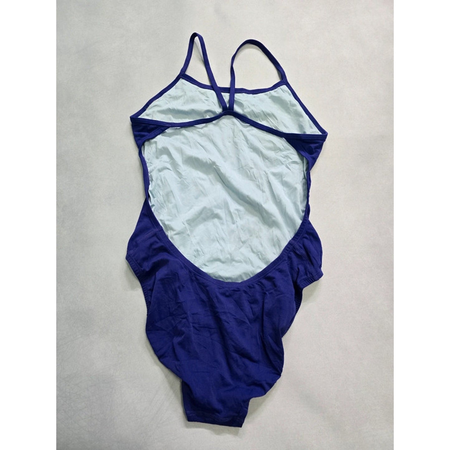 Nike Purple One Piece Swimsuit Beach Vacation Resort Whimsy Boho Medium 8