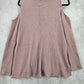 Andree by Unit Purple Long Sleeve Cold Shoulder Collar Sweater Cardigan Medium