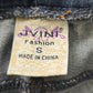 157. Jvini Fashion Blue Pullon Elastic Waist Denim Pants Skinny Jeans Small