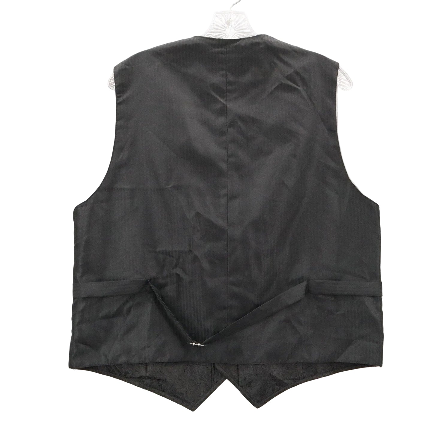 Cody James Black Paisley 5 Button Welt Pocket Point Peak Lapel Tuxedo Vest M 42R