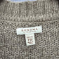 Sonoma Tan Sweater Drape Acrylic Open Style Long Sleeve Cardigan Petite Medium