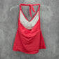 Venus Pink Halter Padded Swimwear Swimsuit Tankini Tank Top Medium M 10
