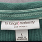 Liz Lange Maternity Green Long Sleeve Pullover Top Sweater Large