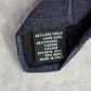 Hugo Boss Blue White Plaid Tartan Executive Wool Viscose Silk Neck Tie Men's