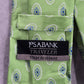Jos. A. Bank Green Traveler 100% Silk Stain Executive Resistant Men's Neck Tie