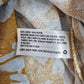 Ava & Viv Yellow White Linen Pull Up Shorts Plus 2X