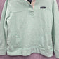 State of Mine Green Sweater Pullover Long Sleeve Cardigan Activewear Medium