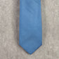 Jones New York Blue Silver Geometric Stripe 100% Polyester Men's Neck Tie NWOT