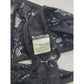 Black Lace Whimsygoth Dark Romance Tie Sheer Wrap Bralette Medium