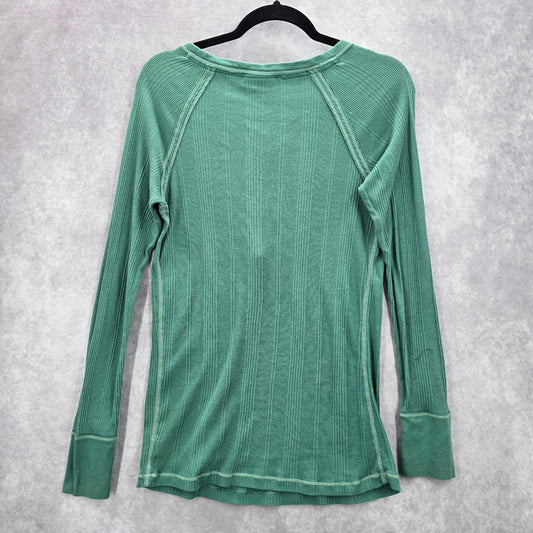 Liz Lange Maternity Green Long Sleeve Pullover Top Sweater Large