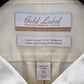 Roundtree & Yorke Yellow Long Sleeve Gold Label Cotton Non Iron Mens Shirt L