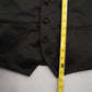 Tuxedo Park Black 5 Point Waistcoat Slim Formal Tuxedo Suit Vest 30R 2XS