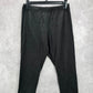 No Boundaries Black Crop Cotton Capri Stretch Pants Bottoms Leggings L Large
