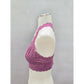 Felina Purple Lace Floral Whimsy Racerback Bridal Bralette Medium