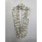Gray Paisley Printed Light Floral Infinity Scarf OSFM